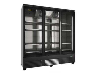 Congélateur Professionnel 3 Portes Luxury Noir 1880 mm